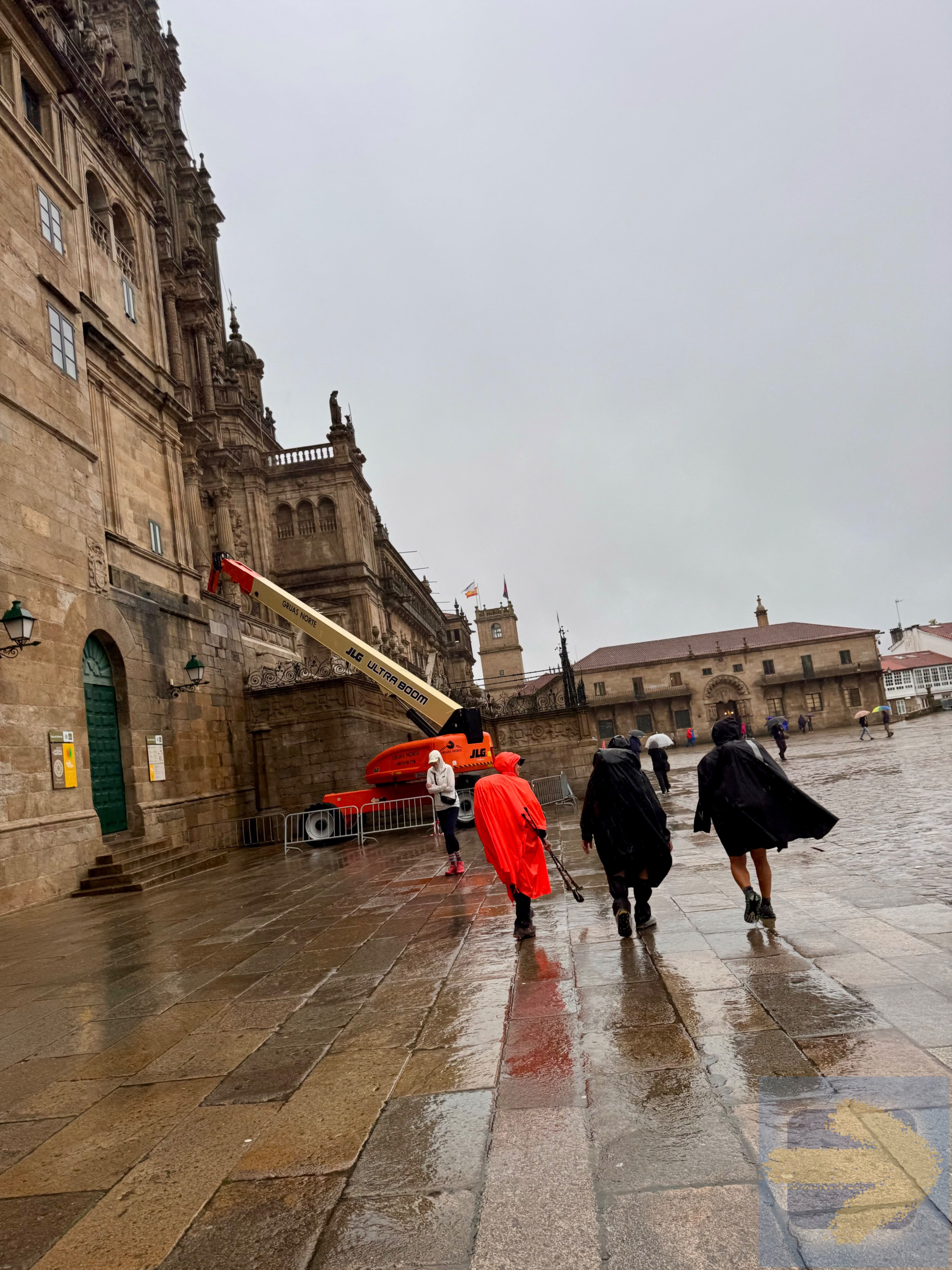 Rainy days in Santiago