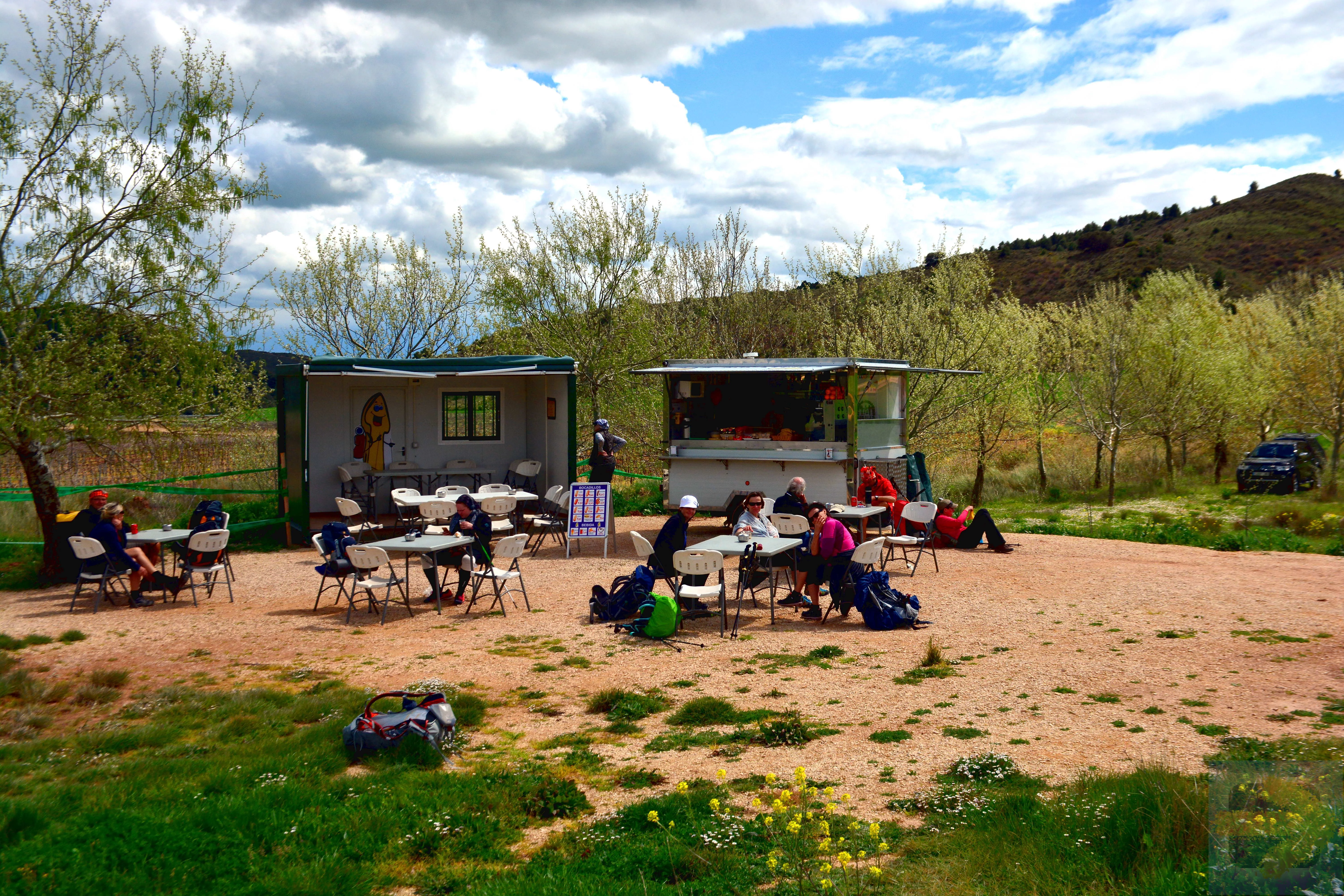 The Cafe Movi en route to Los Arcos