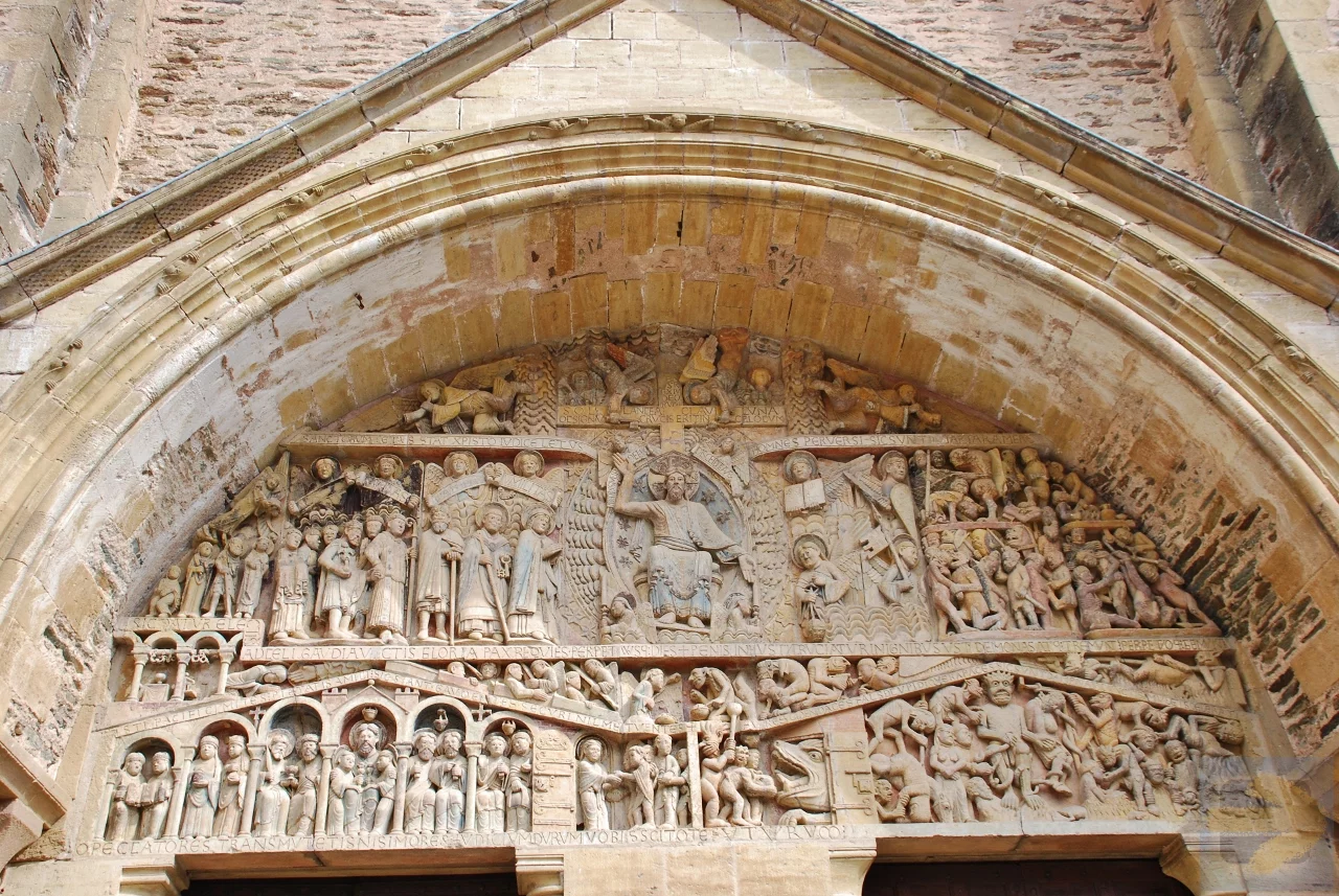 Escena Religiosa, Iglesia de Santa Fe (Conques, Francia)